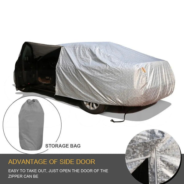 Waterproof Adjustable Large Car Covers Rain Sun Dust UV Proof Protection 3XL Deals499