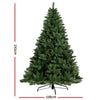 Jingle Jollys Christmas Tree 2.1M Xmas Trees Green Decorations 1000 Tips Deals499