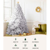 Jingle Jollys Christmas Tree 2.1M Xmas Trees Decorations White 1000 Tips Deals499