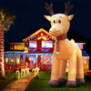 Jingle Jollys 5M Christmas Inflatable Reindeer Giant Deer Air-Power Light Inside Deals499