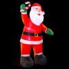 Jingle Jollys 3M Christmas Inflatable Santa Xmas Outdoor Decorations LED Lights Deals499