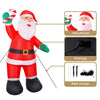 Jingle Jollys 3M Christmas Inflatable Santa Xmas Outdoor Decorations LED Lights Deals499