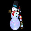 Jingle Jollys 2.4M Christmas Inflatable Snowman Xmas Lights Outdoor Decorations Deals499