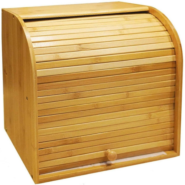 Bamboo Bread Box / Storage Box - 2 compartments Deals499