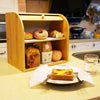 Bamboo Bread Box / Storage Box - 2 compartments Deals499