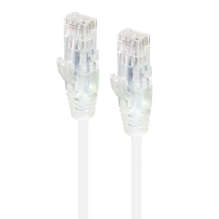 CAT6 28AWG WHITE PATCH LEAD 5M SLIM Deals499