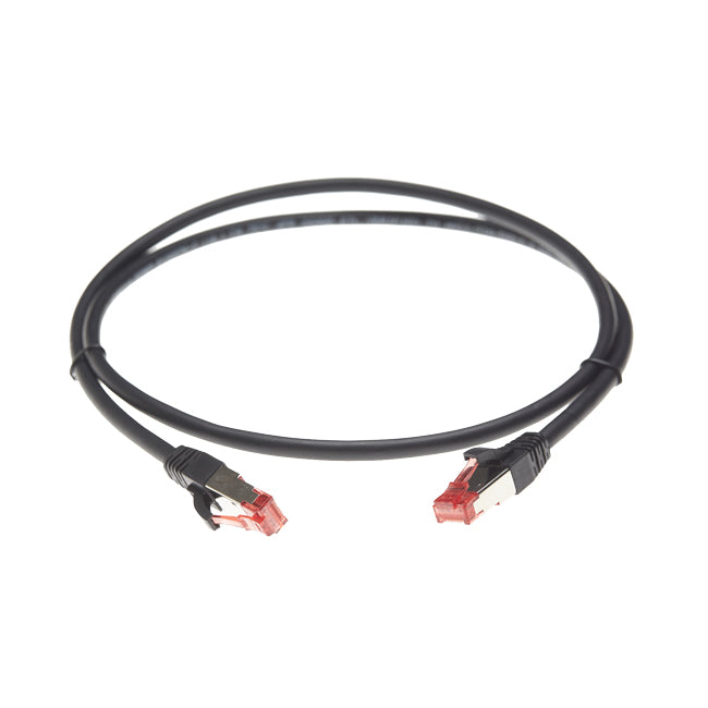 30m Cat 6A S/FTP LSZH Ethernet Network Cable. Black Deals499