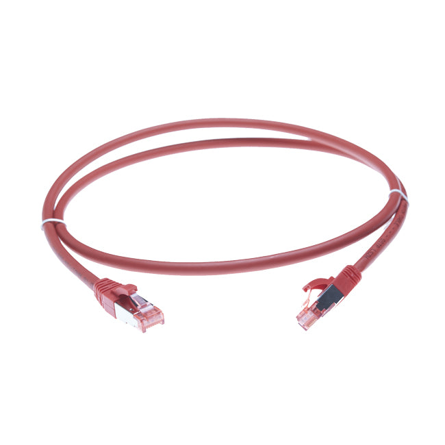 50m Cat 6A S/FTP LSZH Ethernet Network Cable. Red Deals499