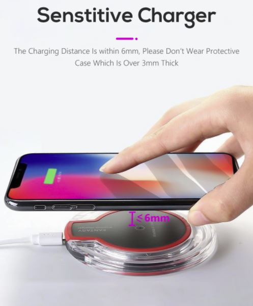 2 x Cedrix QI USB Wireless Chargers | Portable Lightweight | Ultra-Slim | Sleek Circular Disk Deals499