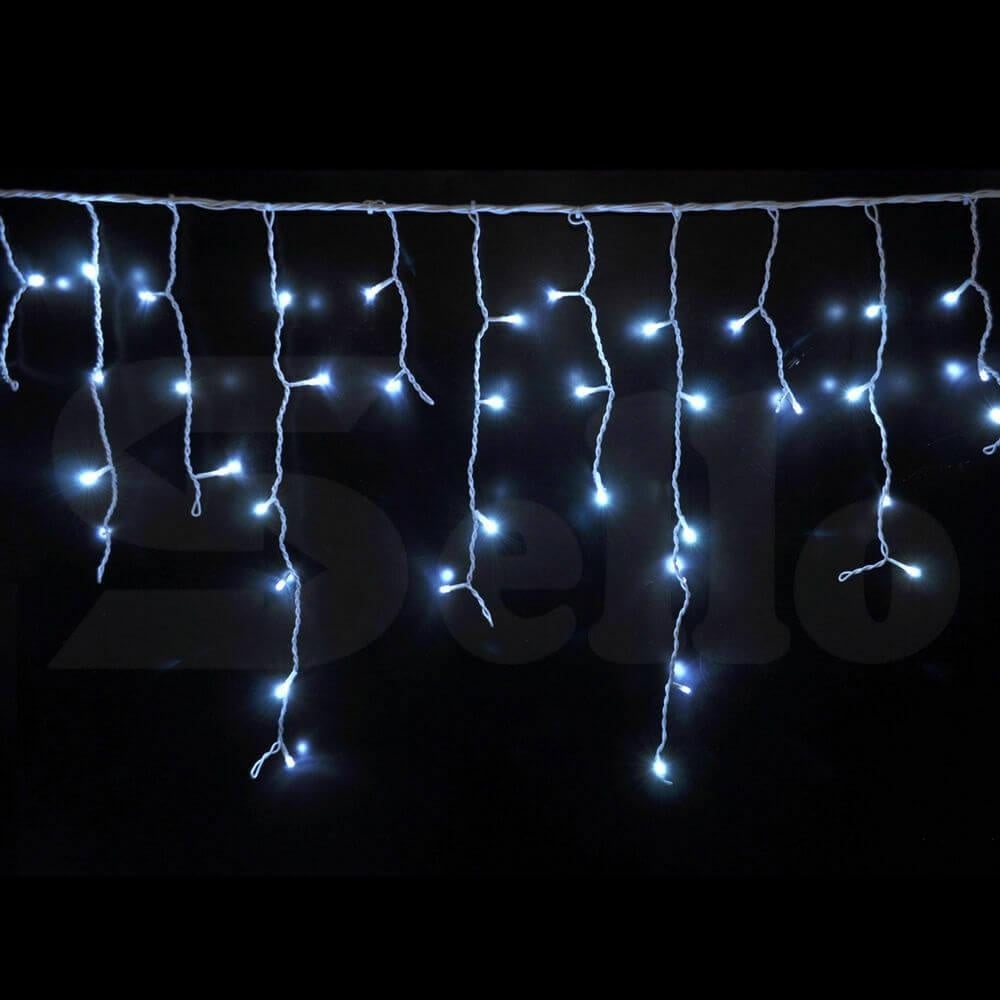 300 LED Curtain Fairy String Lights Wedding Outdoor Xmas Party Lights Cool White Deals499