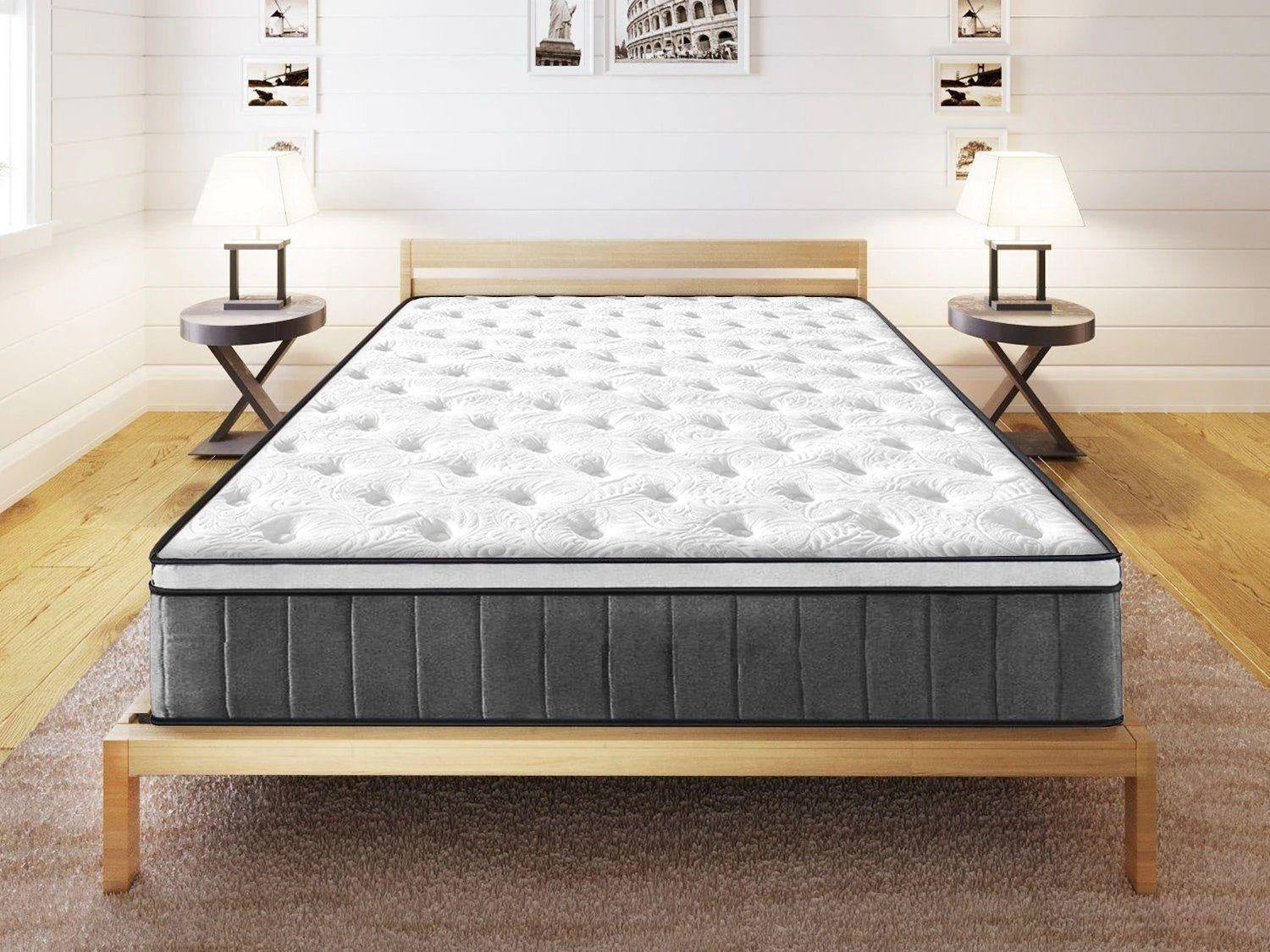 Cooling Gel Hepta-Zone Hybrid Tri-Foam Spring Euro Mattress (15 Year Warranty) Size King Single Deals499