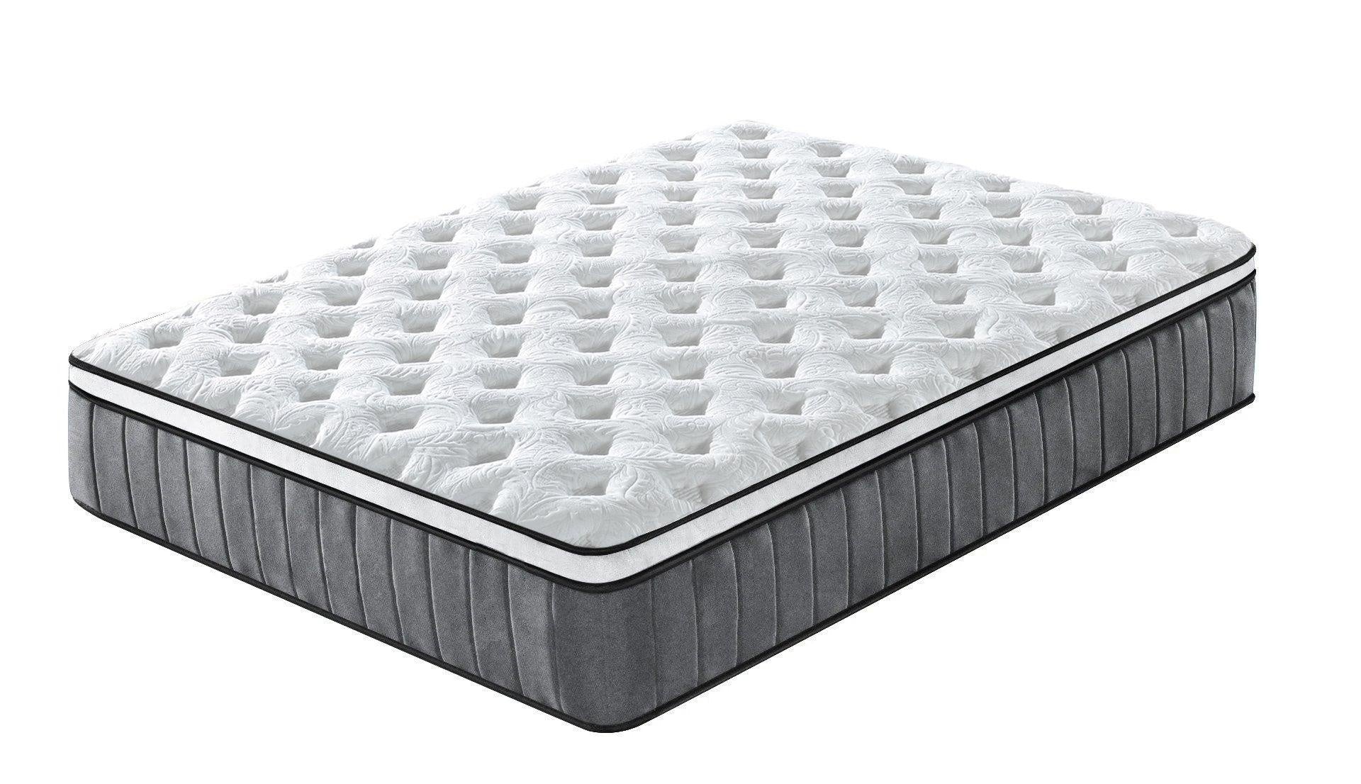 Cooling Gel Hepta-Zone Hybrid Tri-Foam Spring Euro Mattress (15 Year Warranty) Size Double Deals499