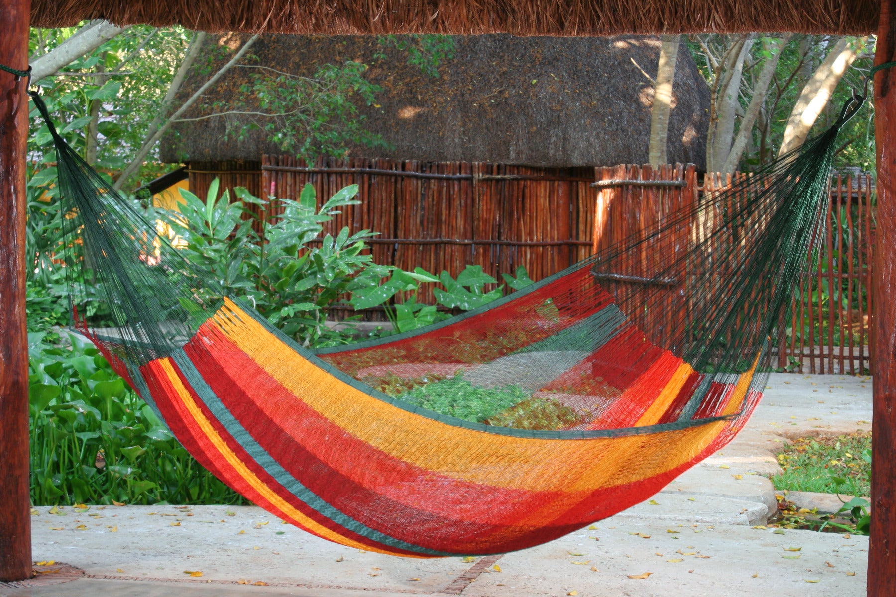 Mayan Legacy Queen Size Cotton Mexican Hammock in Imperial Colour Deals499