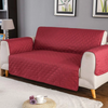 Sofa Cover Couch Covers Protector Slipcovers 3 Seater Reversible Black/Red Deals499