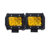 2x 4inch Flood LED Light Bar Offroad Boat Work Driving Fog Lamp Truck Yellow Deals499