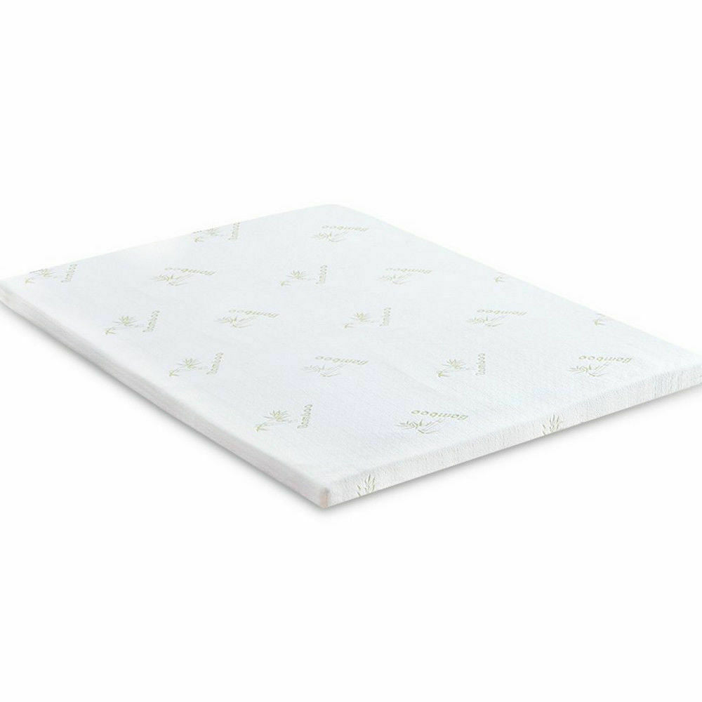 DreamZ 5cm Thickness Cool Gel Memory Foam Mattress Topper Bamboo Fabric King Deals499