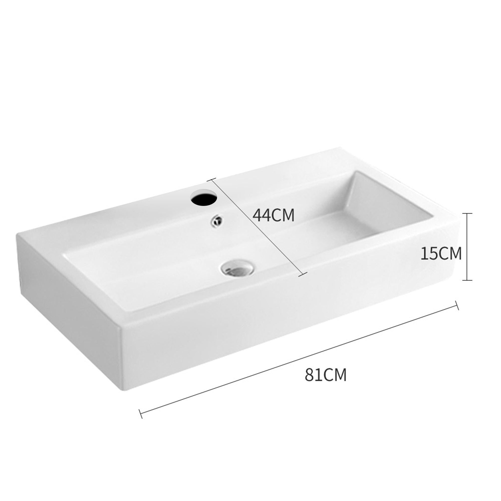 Ceramic Basin Bathroom Wash Counter Top Hand Wash Bowl Sink Vanity Above Basins Deals499