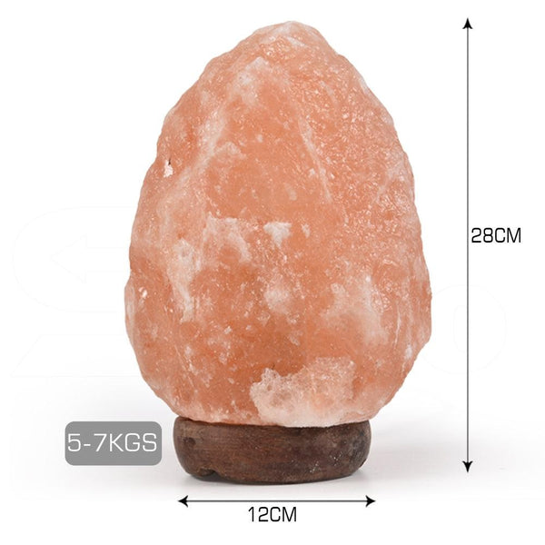 5-7 kg Himalayan Salt Lamp Rock Crystal Natural Light Dimmer Switch Cord Globes Deals499