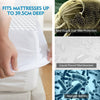 DreamZ Mattress Protector Topper Polyester Cool Fitted Cover Waterproof King Deals499