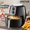 Spector 1800W 7L Air Fryer Healthy Cooker Low Fat Oil Free Kitchen Oven in Black Deals499