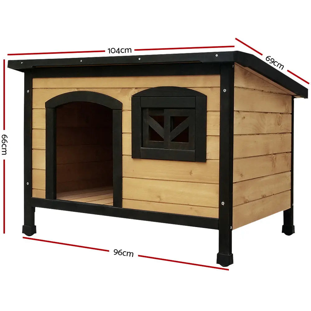 i.Pet Dog Pet Kennel Dog House Large Wooden 96cm x 69cm x 66cm Deals499