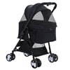 i.Pet Pet Stroller Dog Carrier Foldable Pram 3 IN 1 Middle Size Black Deals499