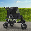 i.Pet Pet Stroller Dog Carrier Foldable Pram Large Black Deals499