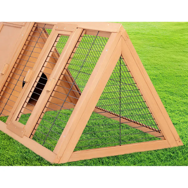 i.Pet Rabbit Hutch Wooden Chicken Coop Pet Hutch 119cm x 51cm x 44cm Deals499