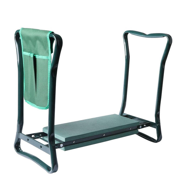 Outdoor Foldable Garden Kneeler Seat with Tool Pouch Portable Bench Cushion Pad Deals499