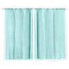 2x Blockout Curtains Panels 3 Layers with Gauze Room Darkening 140x244cm Aqua Deals499