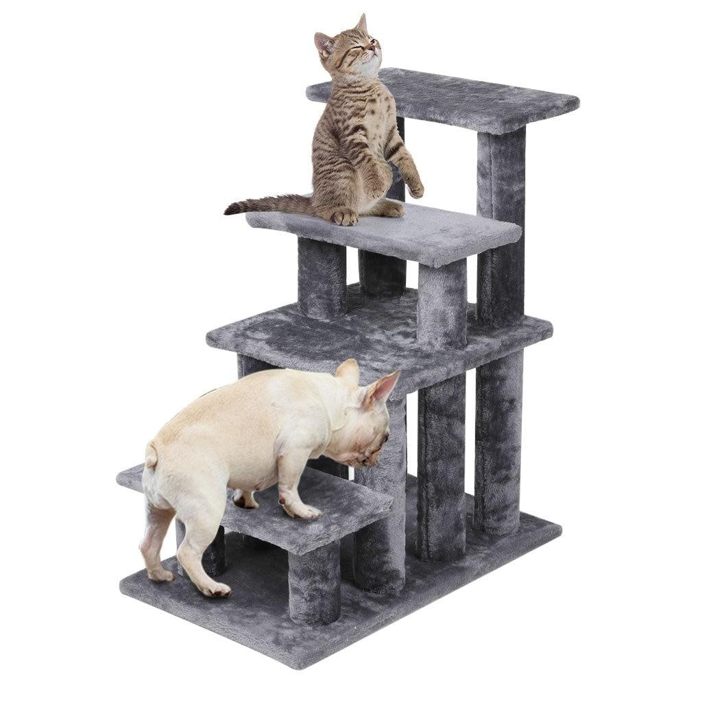 Cat Tree Beastie Scratching Post Pet Scratcher Condo Tower Scratcher Dog Climbing Grey Deals499