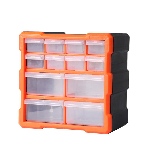 Tool Storage Cabinet Organiser Drawer Bins Toolbox Part Chest Divider 12 Drawers Deals499