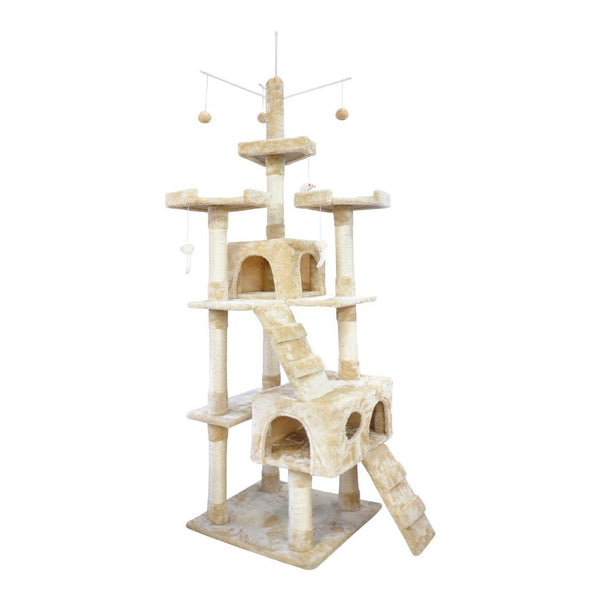 PaWz 2.1M Cat Scratching Post Tree Gym House Condo Furniture Scratcher Tower Deals499