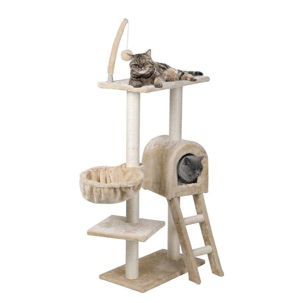 Cat Tree Tower Condo House Post Scratching Furniture Play Pet Activity Kitty Bed Deals499