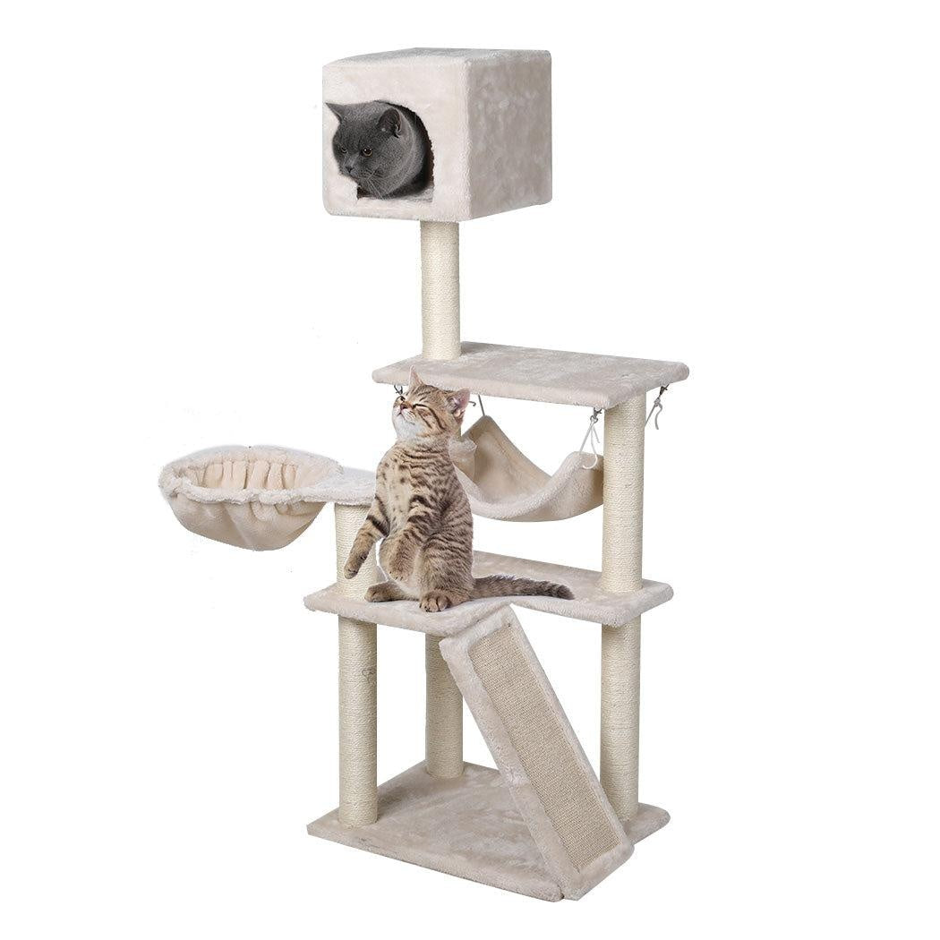 Cat Tree Tower Condo House Post Scratching Furniture Play Pet Activity Kitty Bed Deals499