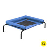 PaWz Pet Bed Heavy Duty Frame Hammock Bolster Trampoline Dog Puppy Mesh XL Blue Deals499