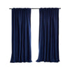 2X Blockout Curtains Curtain Blackout Bedroom 240cm x 230cm Navy Deals499