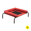 PaWz Pet Bed Heavy Duty Frame Hammock Bolster Trampoline Dog Puppy Mesh S Red Deals499