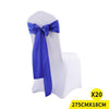 20x Satin Chair Sashes Cloth Cover Wedding Party Event Decoration Table Runner Deals499