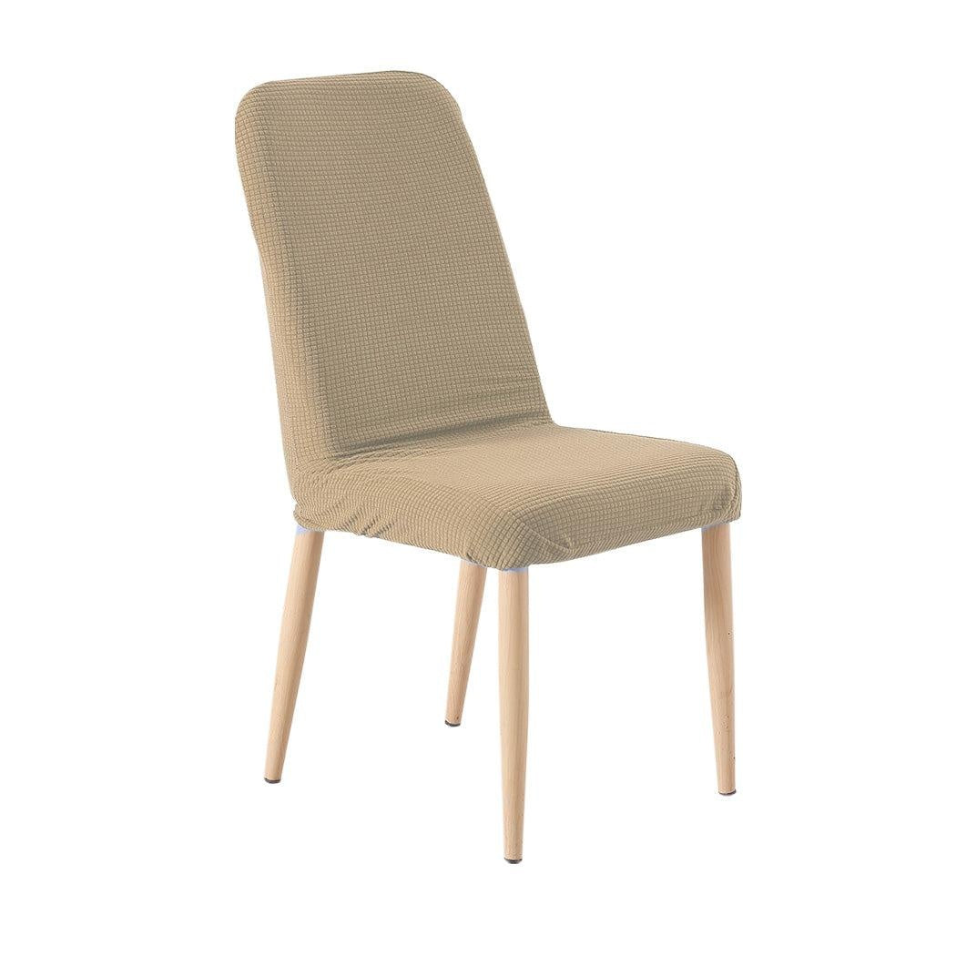 2x Dining Chair Covers Spandex Cover Removable Slipcover Banquet Party Khaki Deals499