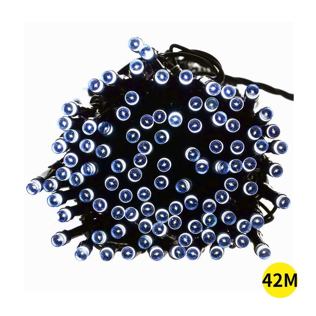 42M 400LED String Solar Powered Fairy Lights Garden Christmas D?cor Cool White Deals499