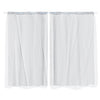 2x Blockout Curtains Panels 3 Layers with Gauze Room Darkening 140x230cm Grey Deals499