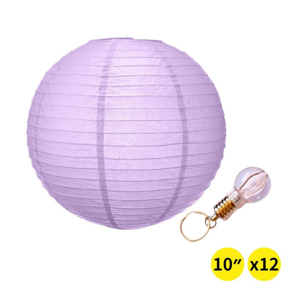 12" Paper Lanterns for Wedding Party Festival Decoration - Mix and Match Colours Deals499