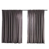 2X Blockout Curtains Curtain Living Room Window Grey 240CM x 230CM Deals499