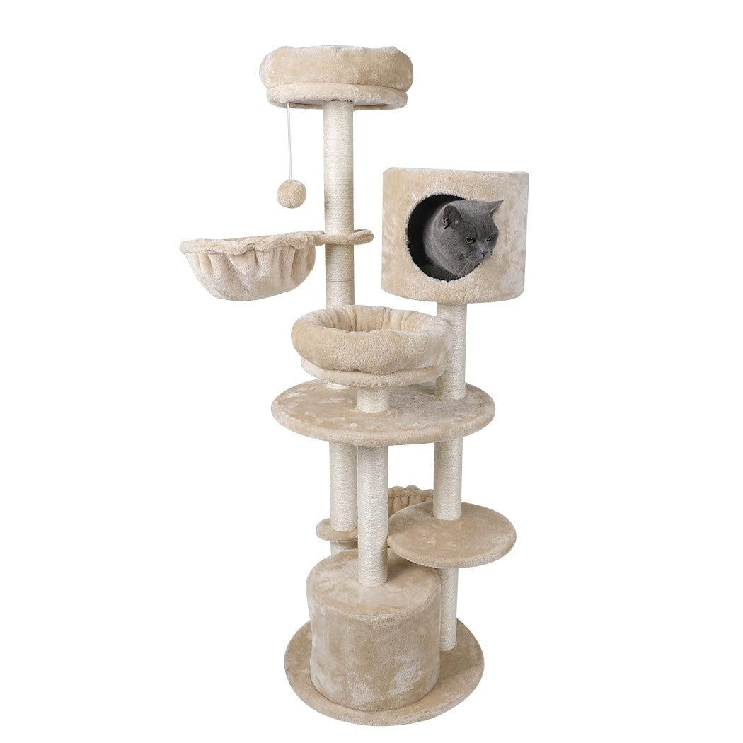 Cat Tree Tower Condo House Post Scratching Furniture Play Pet Activity Kitty Bed Deals499