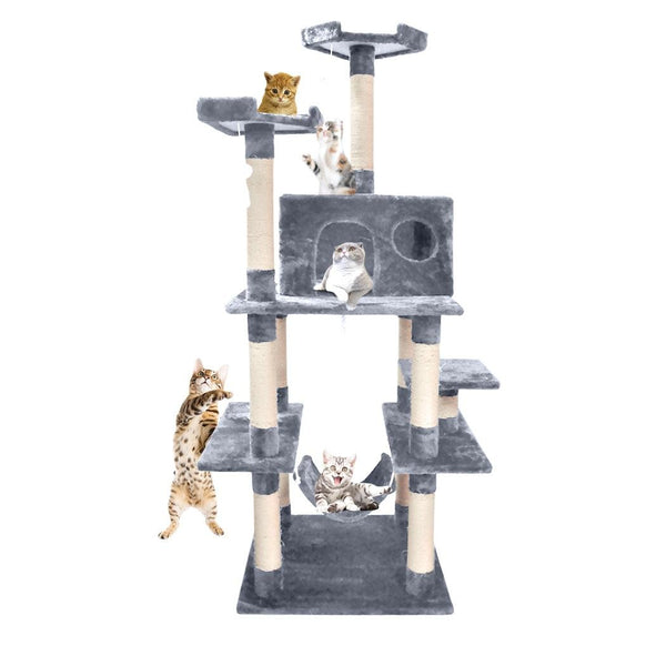 PaWz 1.83M Cat Scratching Post Tree Gym House Condo Furniture Scratcher Tower Deals499