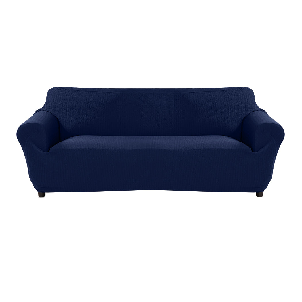 Sofa Cover Slipcover Protector Couch Covers 4-Seater Navy Deals499