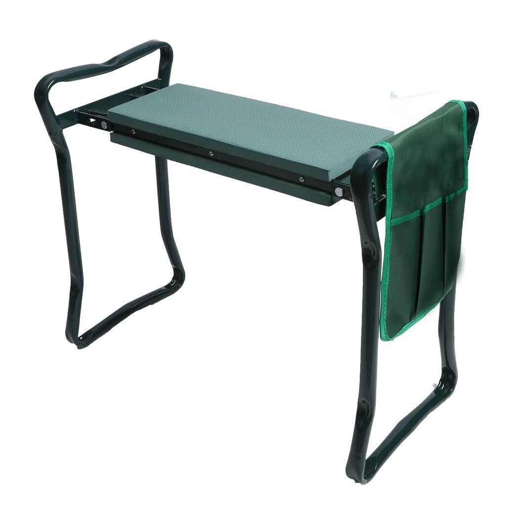 Outdoor Foldable Garden Kneeler Seat with Tool Pouch Portable Bench Cushion Pad Deals499