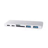 USB 3.0 Type-C HUB 6 Port Powered Adapter High Speed Splitter for Macbook pro Deals499