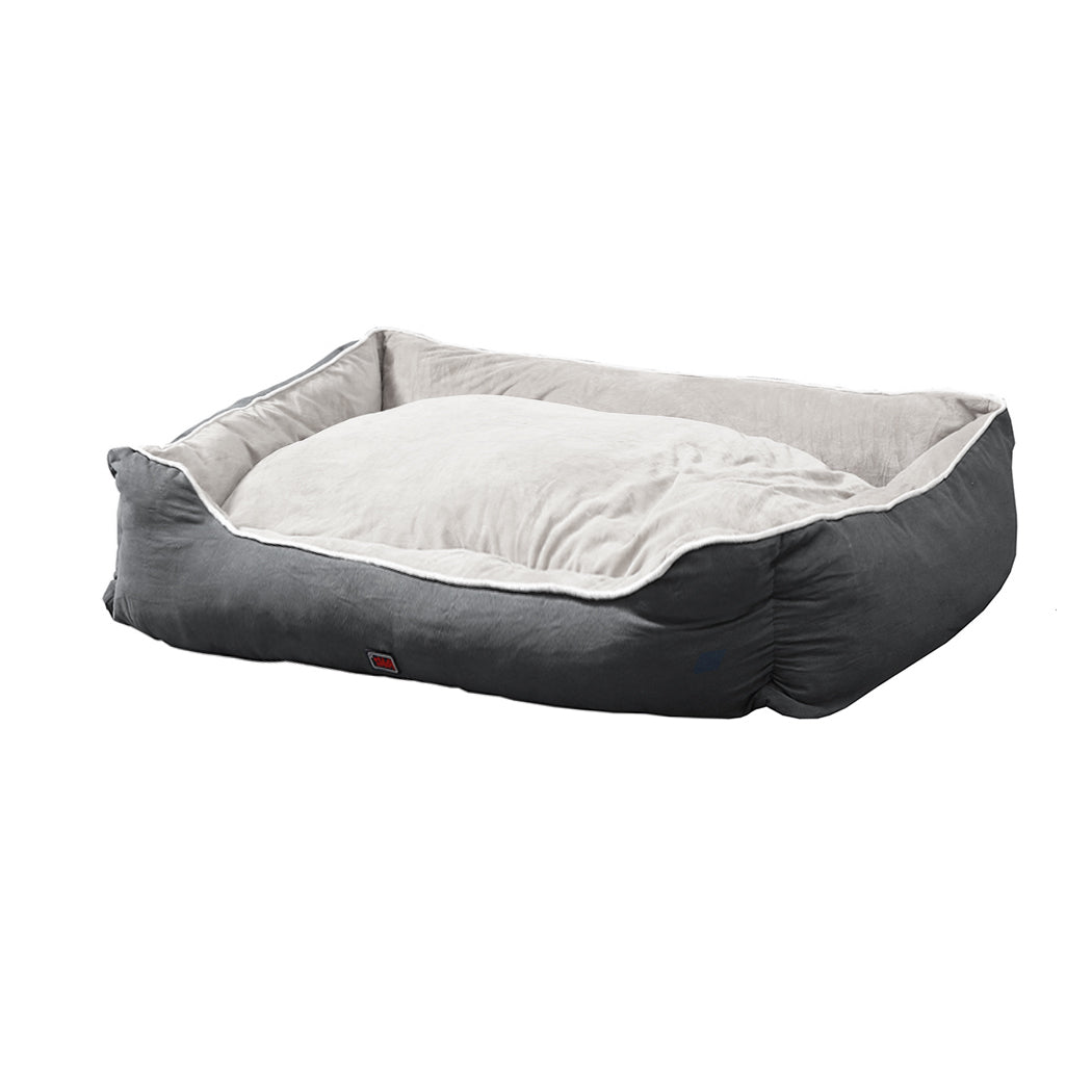 PaWz Pet Bed Mattress Dog Cat Pad Mat Puppy Cushion Soft Warm Washable 2XL Grey Deals499